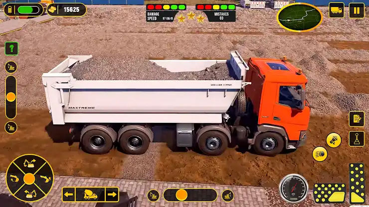 Road Excavator Construction 3D screenshot 3
