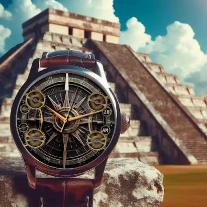 Ancient Sun Wear OS Watch Face screenshot 1