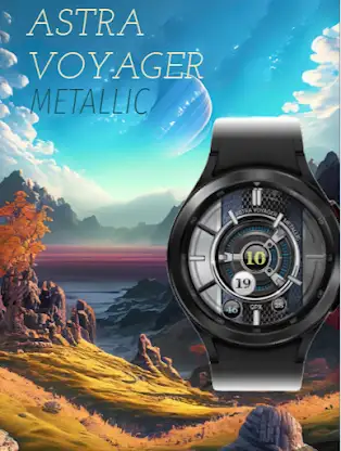 Astra Voyager Metallic Wear OS screenshot 6