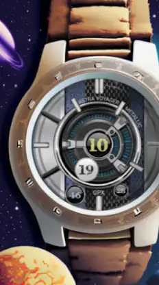 Astra Voyager Metallic Wear OS screenshot 1