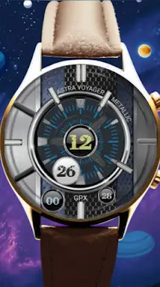 Astra Voyager Metallic Wear OS screenshot 4