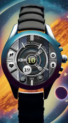 Astra Voyager Metallic Wear OS screenshot 2