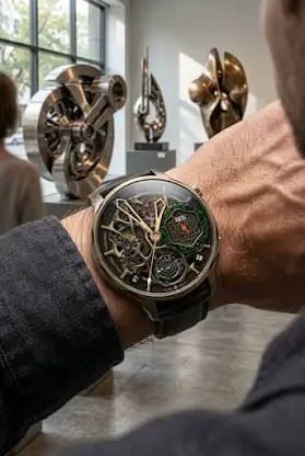 Artistic Steel Watch Face screenshot 4