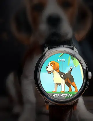 Beagle Watch Face screenshot 5