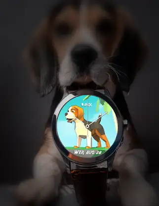 Beagle Watch Face screenshot 3