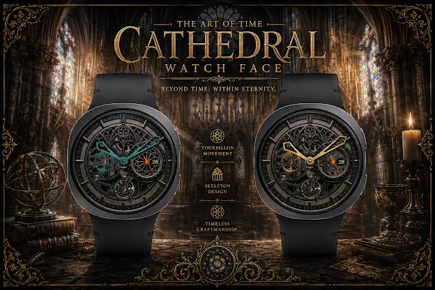 Cathedral: Luxury Watch Face screenshot 1