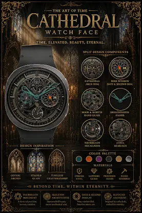 Cathedral: Luxury Watch Face screenshot 2