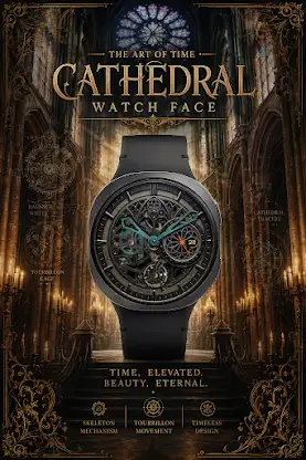 Cathedral: Luxury Watch Face screenshot 3