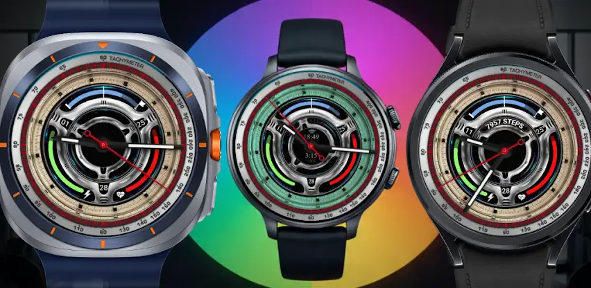 Chrome Atlas Watch Face screenshot 1