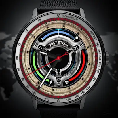 Chrome Atlas Watch Face screenshot 5