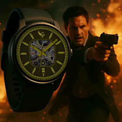 Classic Skeleton Watch Face screenshot 2