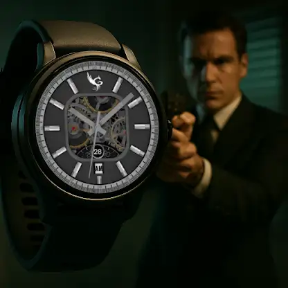 Classic Skeleton Watch Face screenshot 1