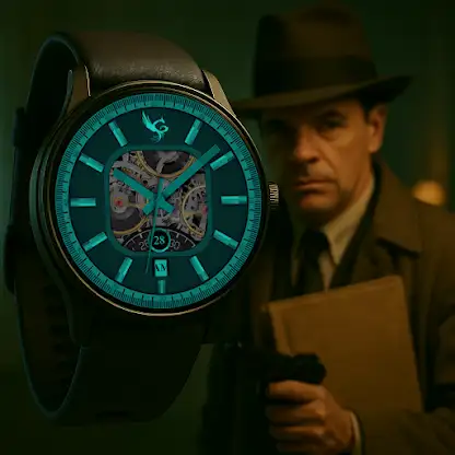 Classic Skeleton Watch Face screenshot 5