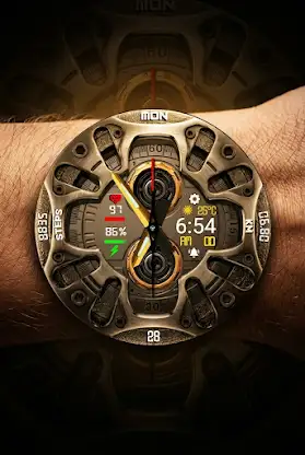 Ultra Dash B02 Analog Wear OS screenshot 4