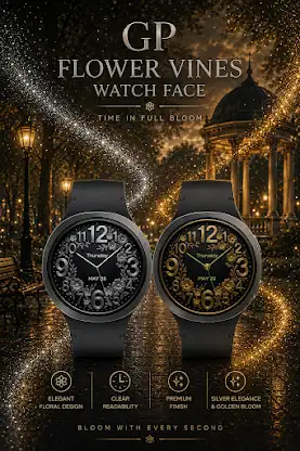 GP Flower Vines: Elegant Watch screenshot 5