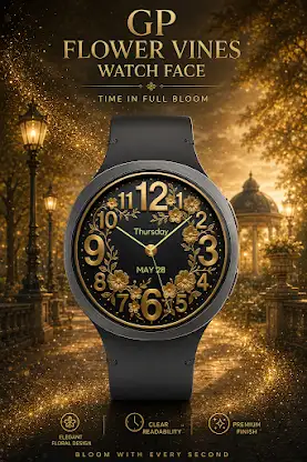 GP Flower Vines: Elegant Watch screenshot 3
