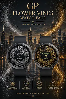 GP Flower Vines: Elegant Watch screenshot 4