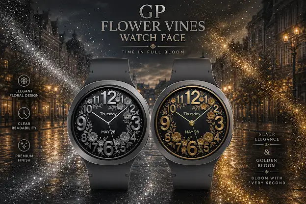 GP Flower Vines: Elegant Watch screenshot 1
