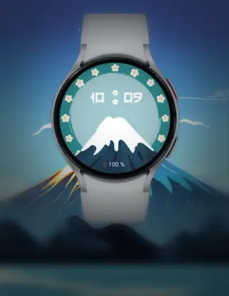 Fujiyama Wear OS Watch Face screenshot 7