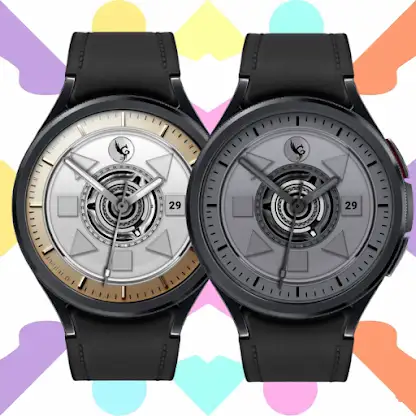 Geometric Prisma Watch Face screenshot 4
