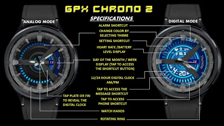 GPX Chrono 2 Wear OS screenshot 7