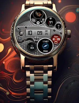 Gunner 01 Wear OS Watch Face screenshot 3