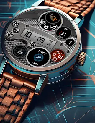 Gunner 01 Wear OS Watch Face screenshot 2