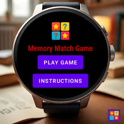 Memory Match Game for Wear OS screenshot 4