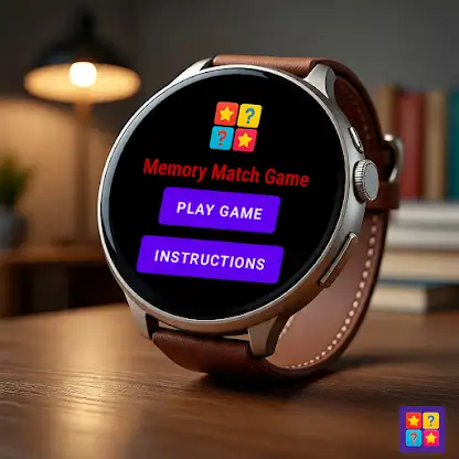 Memory Match Game for Wear OS screenshot 2