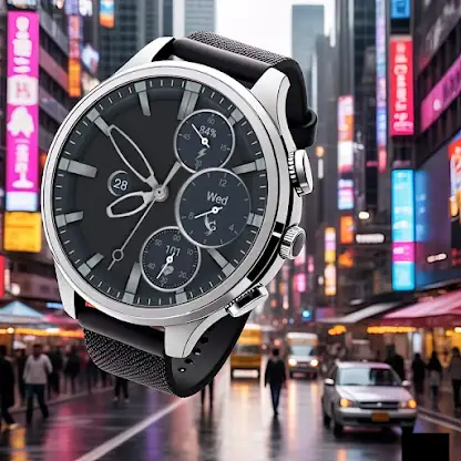 MetroClass Wear OS Watch Face screenshot 3