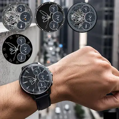 MetroClass Wear OS Watch Face screenshot 7