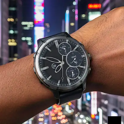 MetroClass Wear OS Watch Face screenshot 2