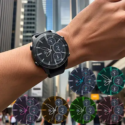MetroClass Wear OS Watch Face screenshot 6