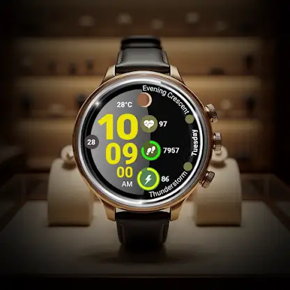 Moon Gazer Wear OS Watch Face screenshot 4