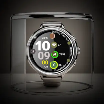 Moon Gazer Wear OS Watch Face screenshot 5