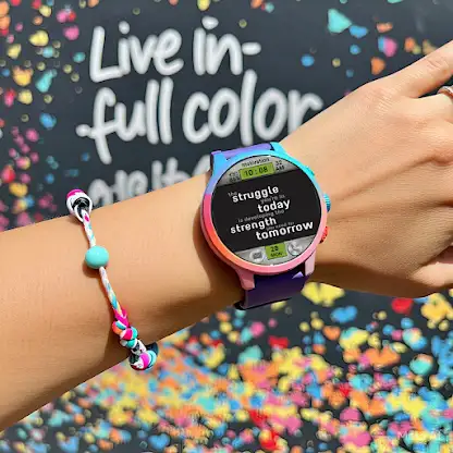 Motivational Watch face screenshot 3