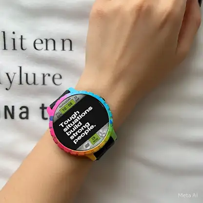 Motivational Watch face screenshot 4