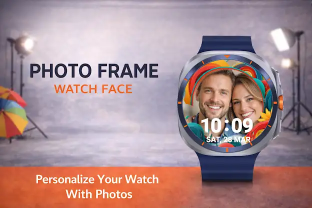 Photo Frame Watch Face screenshot 1