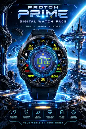 Proton Prime Digital Wear OS screenshot 3