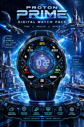 Proton Prime Digital Wear OS screenshot 4