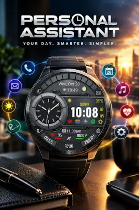 Personal Assistant Watch Face screenshot 3