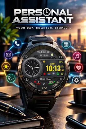 Personal Assistant Watch Face screenshot 5