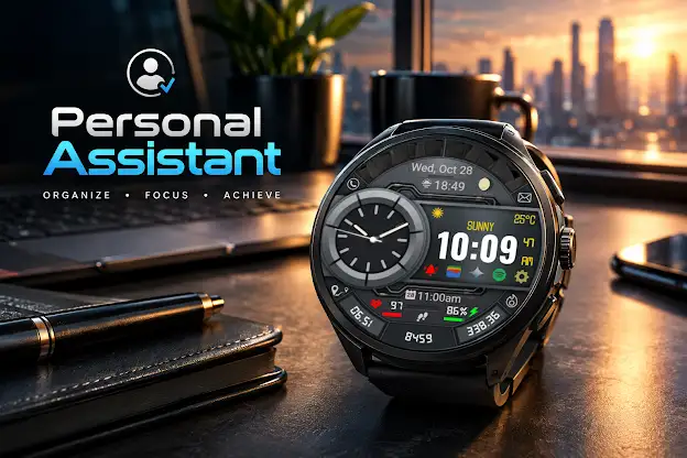 Personal Assistant Watch Face screenshot 1