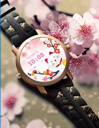 Sakuraneko Wear OS screenshot 8