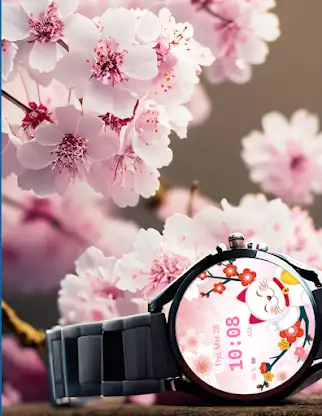 Sakuraneko Wear OS screenshot 5