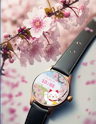 Sakuraneko Wear OS screenshot 7