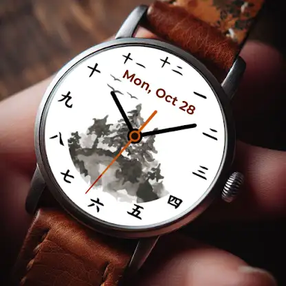 Shirokuro Wear OS Watch Face screenshot 2