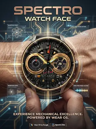 Spectro: Mechanical Watch Face screenshot 4