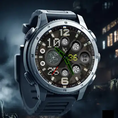 Tactical Drone Hybrid Wear OS screenshot 2