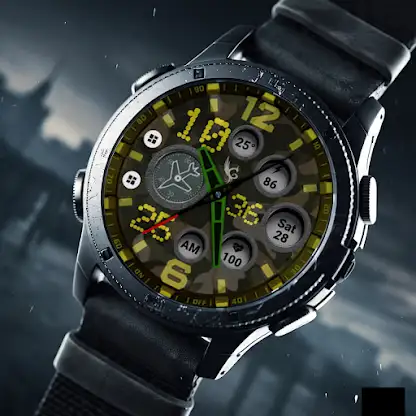 Tactical Drone Hybrid Wear OS screenshot 6